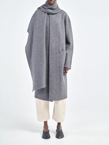 Cloak Sweater Coat in Charcoal