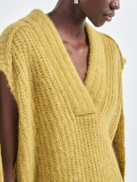 Cocoon Cape  in Saffron