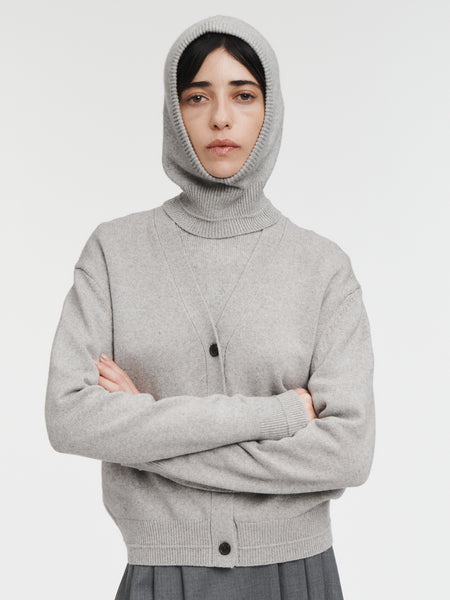 Snood in Heather Grey