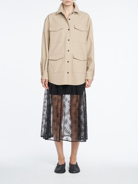 Cargo Jacket in Khaki