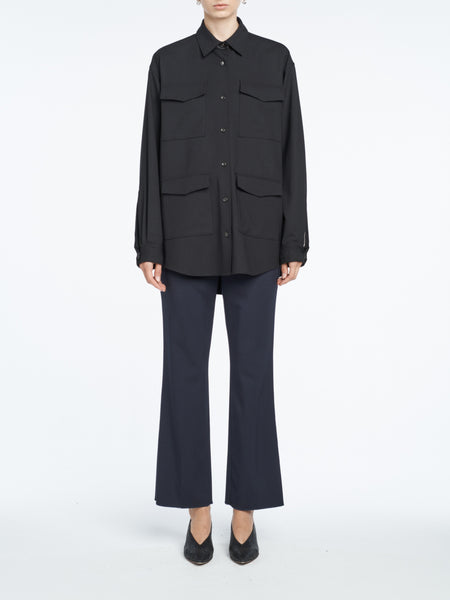 Cargo Jacket in Black