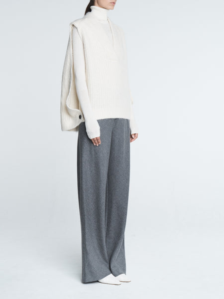 Cocoon Cape  in Ivory