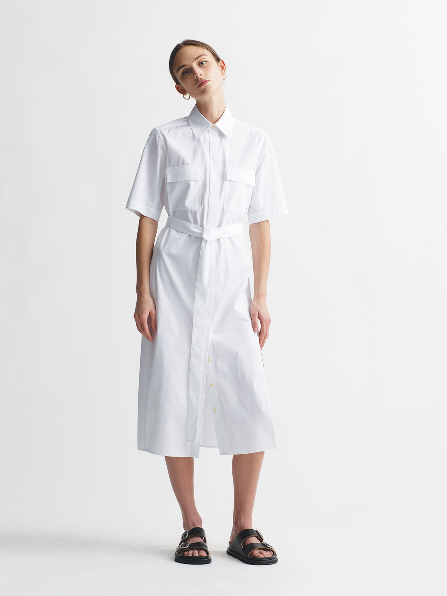 Vince utility clearance shirtdress